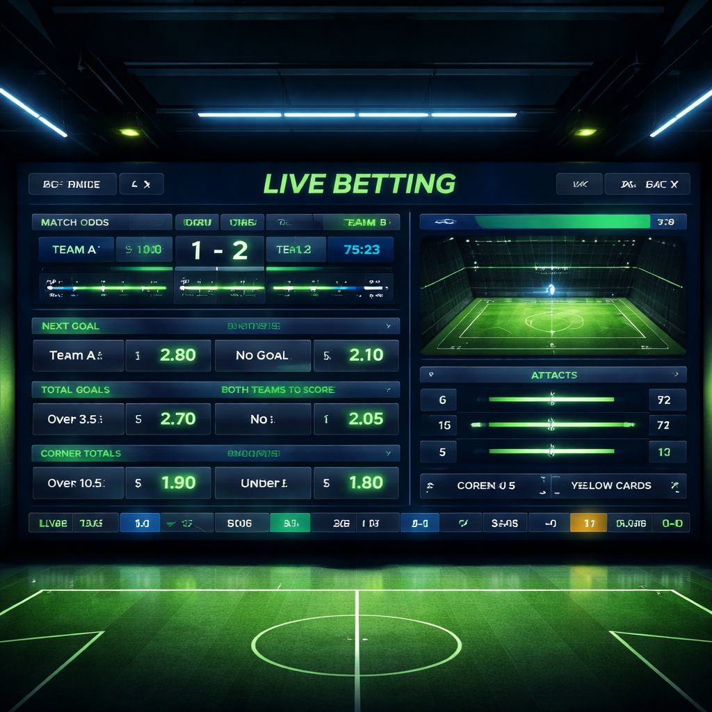 Vista de apuestas en vivo Millon para eventos deportivos en México