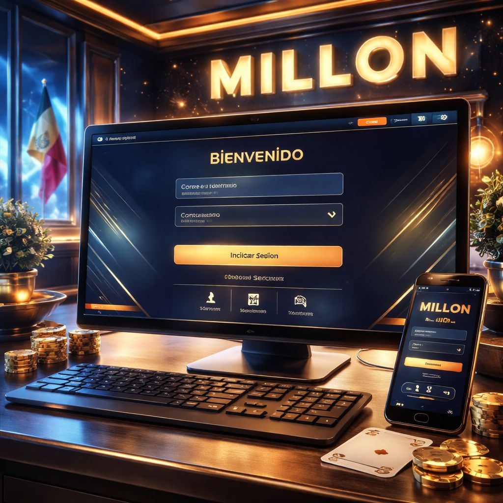 Acceso seguro de inicio de sesión Millon para jugadores en México